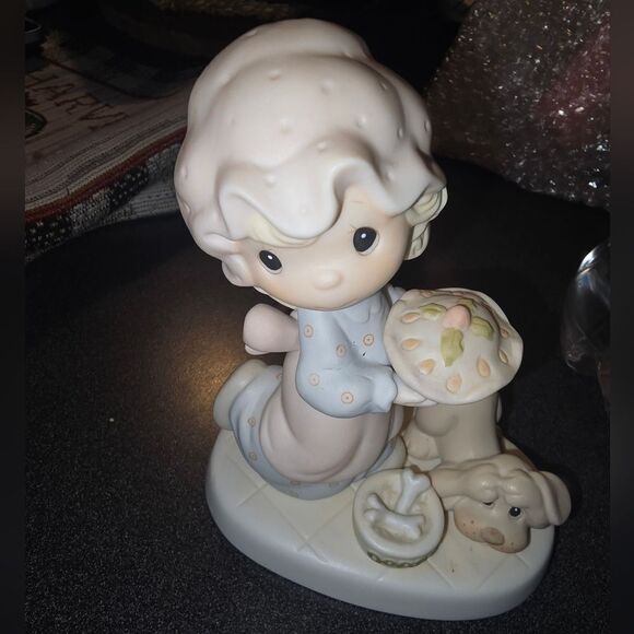 Precious Moments E 2375 Dropping Over for Christmas (HO9) - Picture 5 of 5